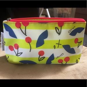 NWOT Clinique Cosmetic Bag